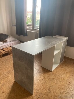 Psací stůl s úložným prostorem - Brno - 2
