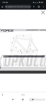 Rám Force grannus 29" velikost 22 - 2