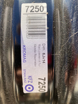 Disky na Škoda Fabie - 4 kusy - 2