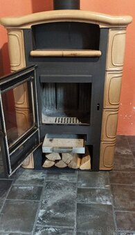 Prodám krbová kamna Romotop Gerona - 2