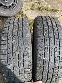 Zimní pneu 215/60 r16" s disky na VW Karoq apod. - 2