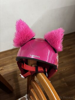 Dívčí lyžařská helma Head XXS/XS, uši, brýle Blizzard - 2