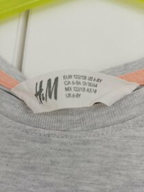 Dětské tričko H&M, vel.122/128, 6-8let - 2