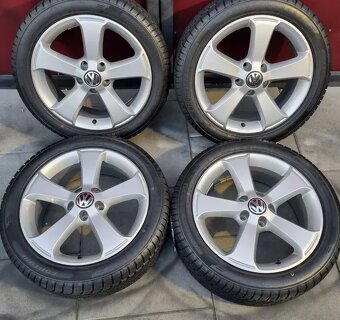 17"ZIMNÍ OBUTÁ ALU KOLA 5x112 ORIGINÁ VW PASSAT CC - 2