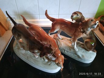 Prodám sousoší Lovečtí psi - 2