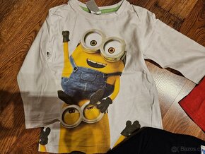 Tričko s dlouhým rukávem 3-6 let, 3 ks - 2
