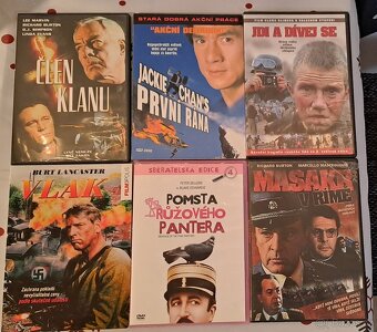 Soubor filmových DVD/klasika - 2