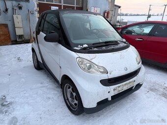 Náhradní díly - Smart Four Two 1.0i 52kW r.v. 2007 - 2