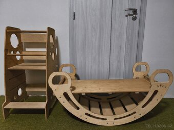 Učící věž+houpačka se skluzavkou - 2