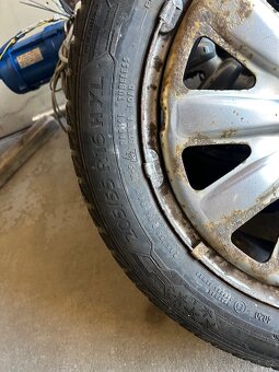 Plechové disky 5x112 16” + pneu 205/55/16 - 2