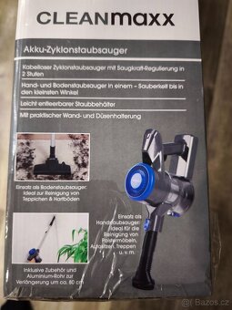 Aku cyklonový vysavač CLEANmaxx - 2
