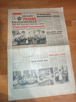 Staré noviny s Remkem - 2
