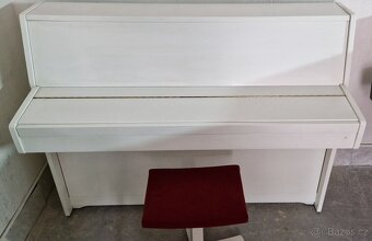 Bílé piano Kawai CE-7N se židlí AKCE ČERVEN VIZ POPIS - 2