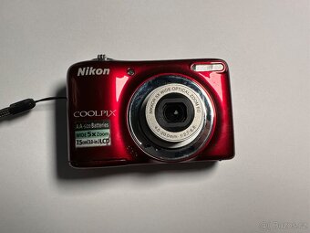 Nikon Coolpix L25 červený - 2