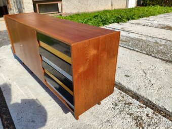 Jiroutek žluto černá retro komoda Top stav - 2