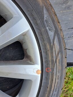 ALU disk kolo rezerva Hyundai i40 7,5x17 ET46 vložka nářadí - 2
