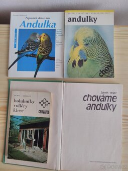 Andulky - odborné knihy - 2