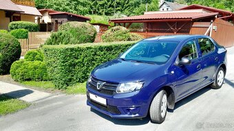 Úplně jako nová v zimě nejetá Dacia Logan 16V vyšší posed. - 2