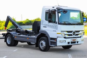 MERCEDES ATEGO 1218 NOVÝ HÁKOVÝ NOSIČ KONTEJNERŮ EURO5 - 2