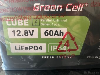 LiFePO4 baterii Green Cell 60Ah ( nerozbalená) - 2
