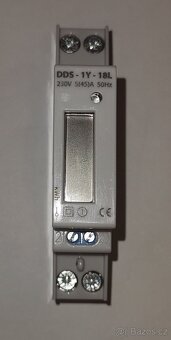 podružný jednofázový digitální elektroměr DDS-1Y-18L - 2