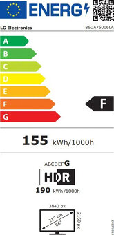 LG 86UA75006 86" 218cm Nová Nerozbalená-Záruka 2 Roky Alza - 2