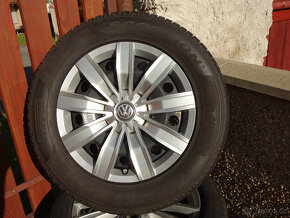 Kodiaq + Tigan - zánovní zimní sada kol 17" 5x112 ET38 - 2