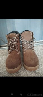 Land rover kožené kotníkové boty - 2