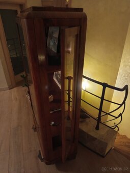 Starožitná vitrína Art Deco - 2