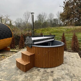 Koupací sud s hydromasážním a aeromasážním systémem - 2