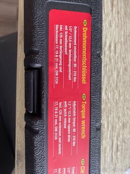 Momentový klíč WALTER utahovák - 2