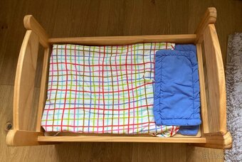 Duktig drevena postel pro panenku Ikea - 2