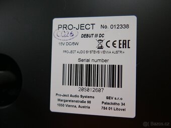 gramofon PRO-JECT DEBUT III DC - 2
