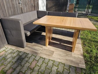 Rohová jídelní souprava - 2