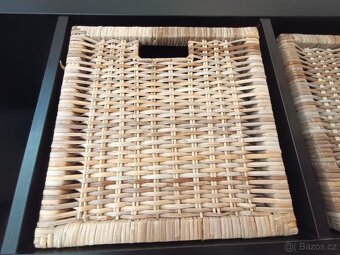 IKEA KALLAX + KOŠE + ÚLOŽNÉ KRABICE - 2