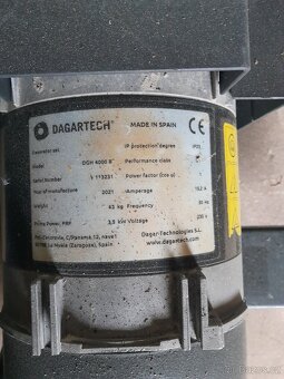 Elektrocentrála DAGARTECH DGH4000B - 2