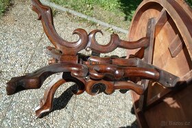 Starožitný stůl- křeslo - stolek - 2