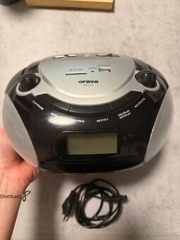 Radiopřijímač Orava RSU-05 černý - 2