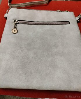 Crossbody béžová kabelka - 2