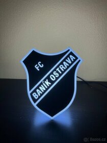 FC Baník lampička (černo-bílá) - 2