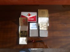 Krabičky z doutníků a cigaret + dýmka - 2