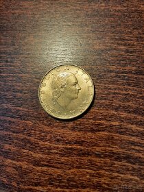 Prodám pamětní minci Italia 1923-1993 (nálezový stav) - 2