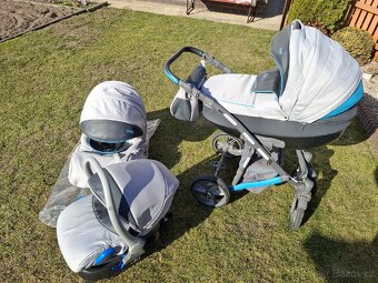 Kočárek Camarelo (trojkombinace)+isofix - 2