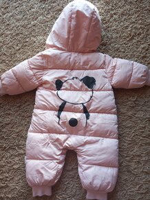 Luxusni ruzova kombinezka vel..80 cm - 2