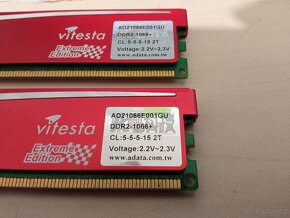 DDR2 2x1GB RAM ADATA 1066+ CL5 - 2