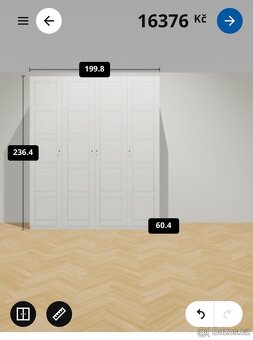 Šatní skříň IKEA PAX - 2