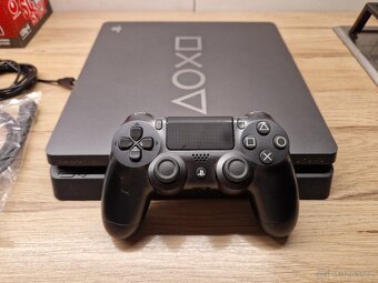 PlayStation 4 Slim 1TB – Days of Play Edition, vyčištěná - 2