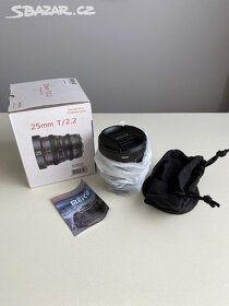 MEIKE 25MM T2.2 APS-C CINE LENS foto objektiv - 2