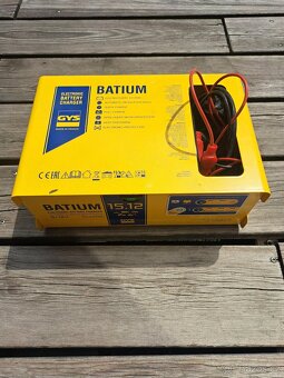 Nabíječka autobaterií GYS Batium 15A, 6/12V - 2