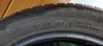 Prodám sadu Continental WinterContact TS 850 P, 205/55 R17 - 2